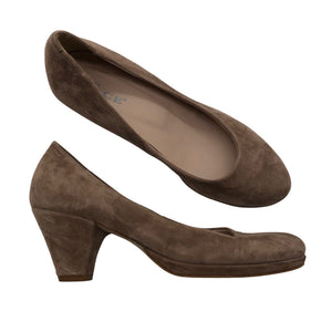 Unisex Your Face - High heels, size 36 - Brown (1)