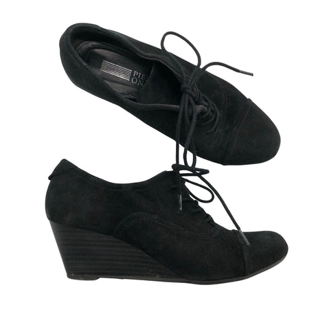 Unisex Pier One - Wedge heel shoes, size 36 - Black ()