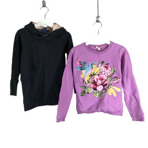 Unisex Ma-ia Family - Sweatshirt, size 110 - 116 - Violet (1)
