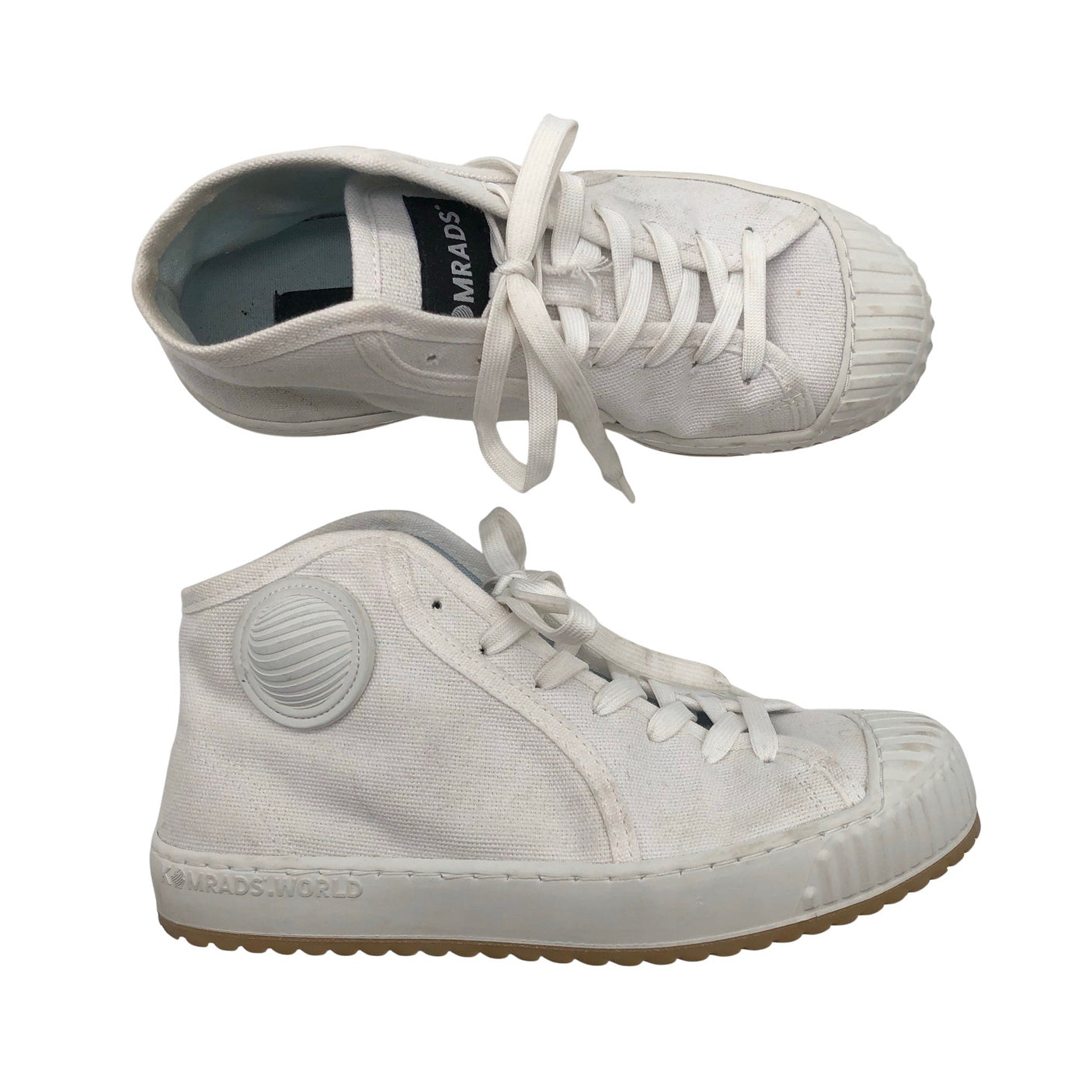 Unisex Komrads - Casual sneakers, size 36 - White (1)