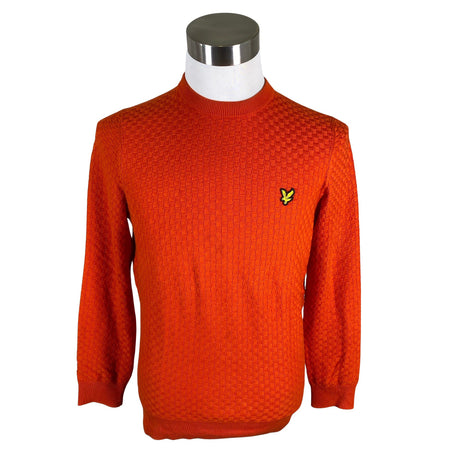 Unisex Lyle&Scott - Sweater, size S - Orange ()