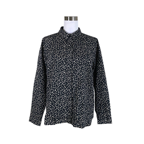 Unisex Papu - Collared shirt, size 40 - Black ()