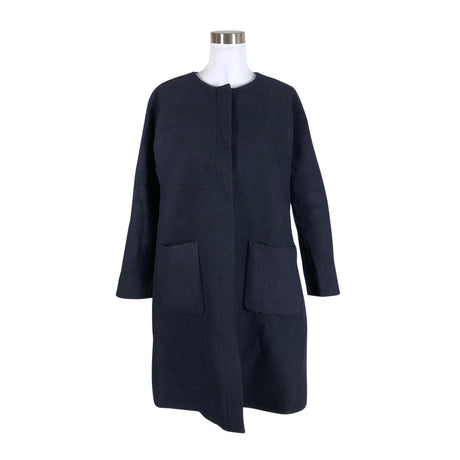 Unisex COS - Wool coat, size 38 - Blue ()