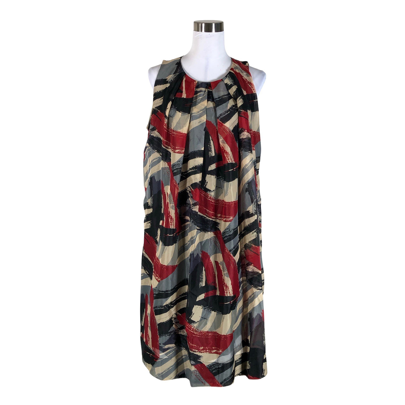 Unisex O.I.S - Schiffon dress, size 40 - Black (1)