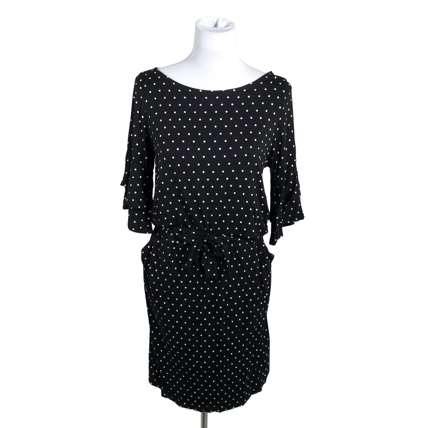 Unisex me&i - Tricot dress, size 36 - Black (2)