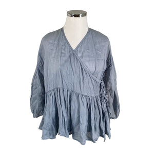 Unisex Cocon.Commerz Privatsachen - Blouse, size 44 - Light blue (1)