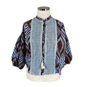 Unisex Margot Paris - Blouse, size 42 - Brown (1)