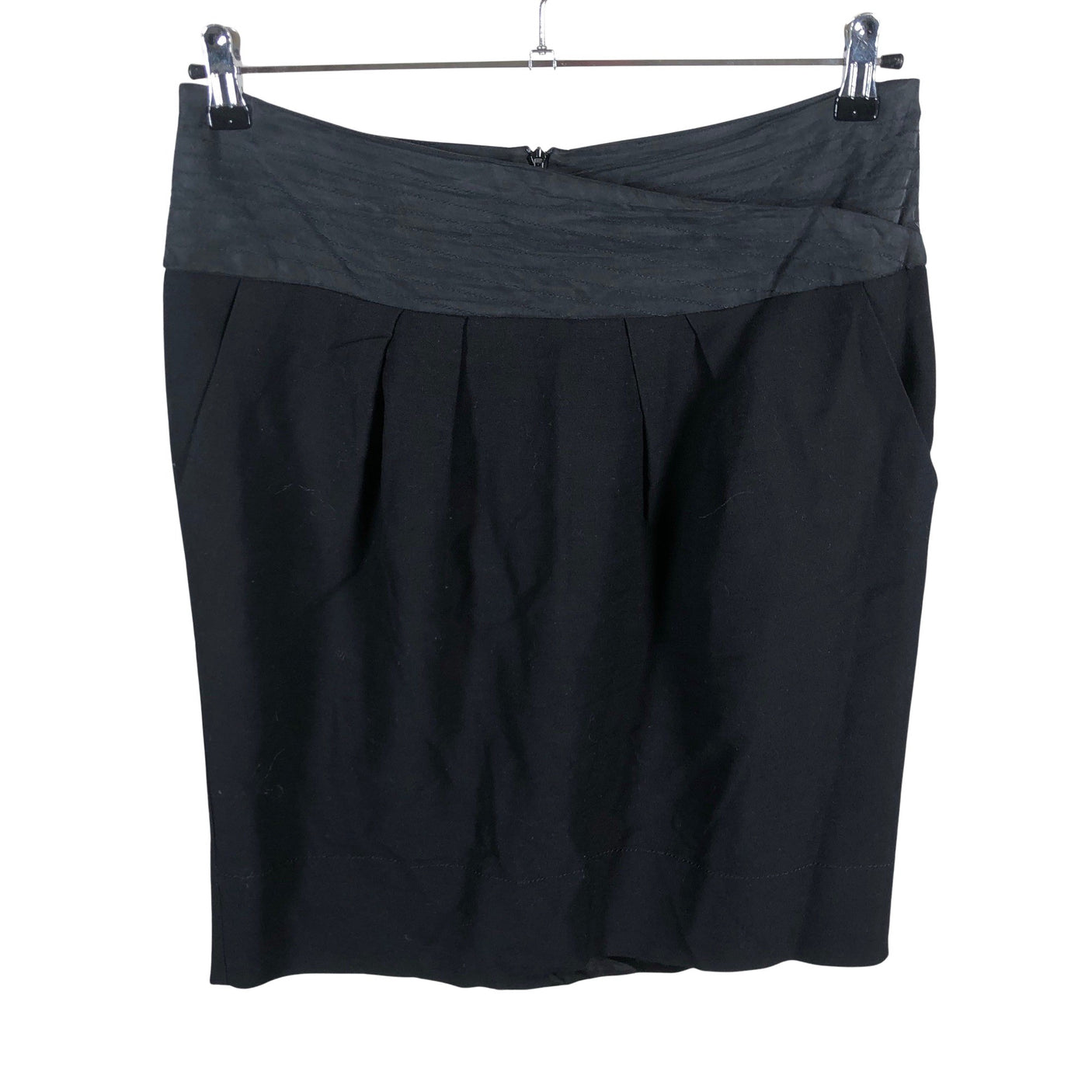Unisex Hugo Boss - Fabric skirt, size 42 - Black (1)