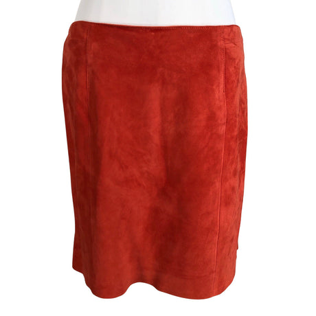 Unisex Gant - Leather skirt, size 40 - Orange ()