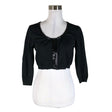 Unisex Marella - Knit bolero jacket, size 38 - Black ()