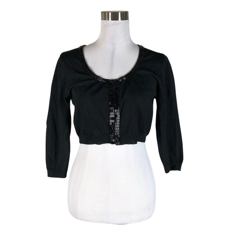 Unisex Marella - Knit bolero jacket, size 38 - Black ()