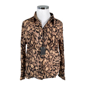 Unisex Massimo Dutti - Blouse, size 44 - Brown (1)