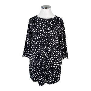 Unisex Marimekko - Tricot tunic, size 44 - Black (1)