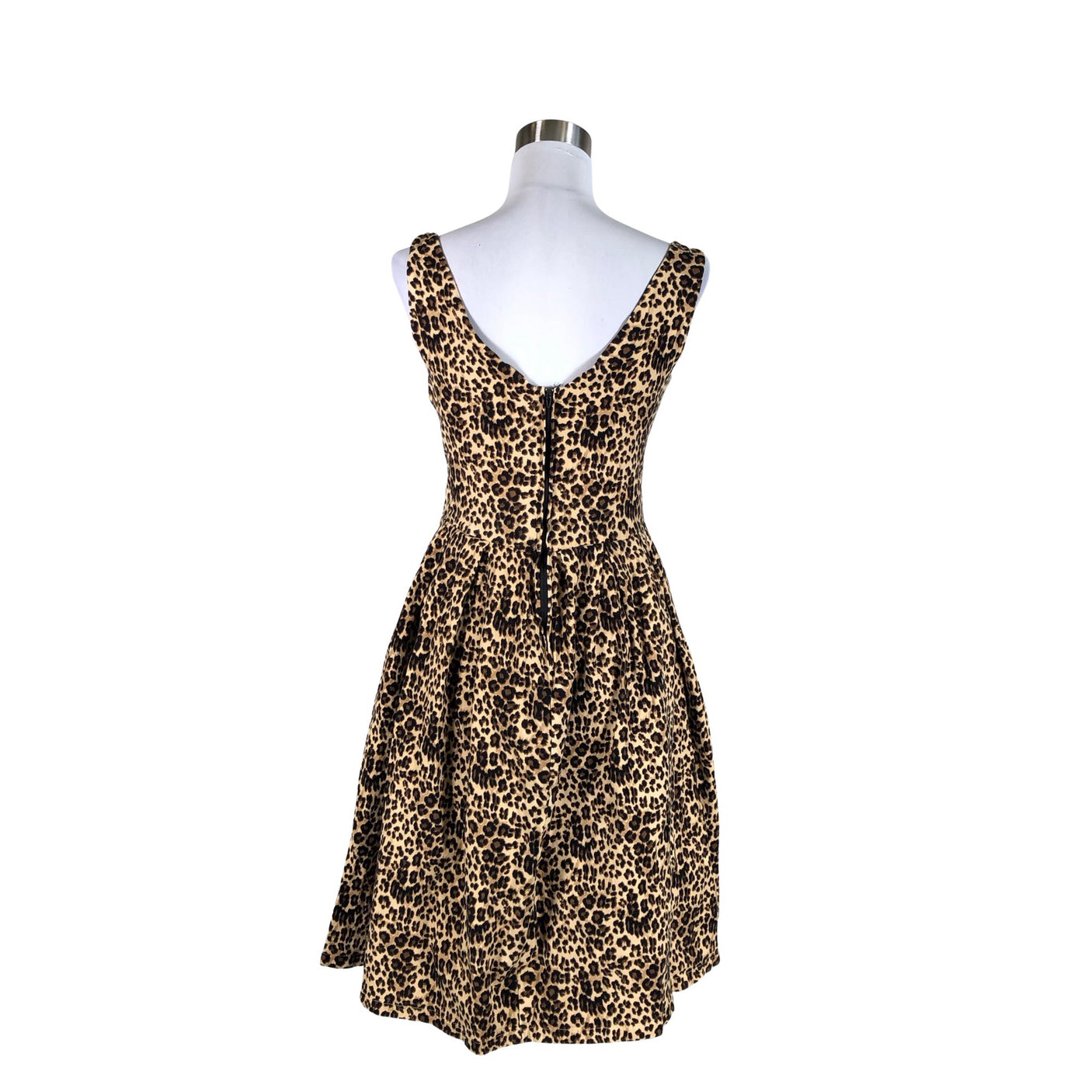 Unisex Lindy Bop - Tricot dress, size 38 - Beige (2)