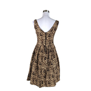 Unisex Lindy Bop - Tricot dress, size 38 - Beige (2)