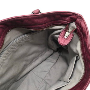 Unisex Lancaster - Handbag, size Midi - Wine red (3)