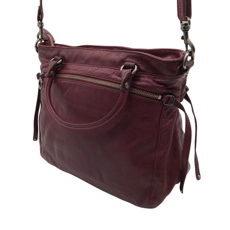 Unisex Lancaster - Handbag, size Midi - Wine red (2)