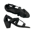 Unisex Bianco - Heeled sandals, size 39 - Black ()