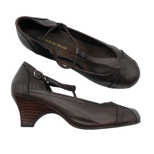 Unisex Salvador Bachiller - High heels, size 38 - Brown (1)