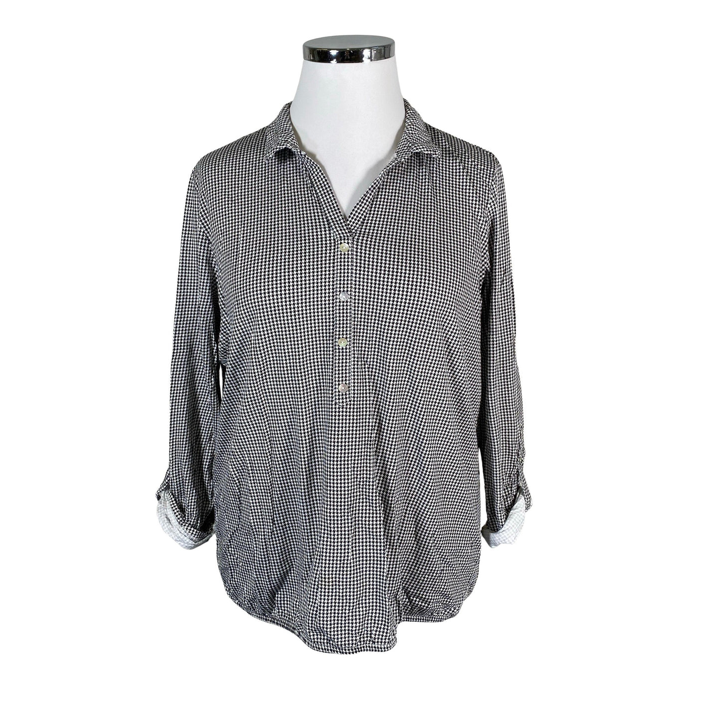 Unisex Tom Tailor - Tricot shirt, size 44 - Black (1)
