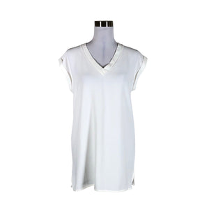 Unisex Esprit - Schiffon tunic, size 38 - White (1)
