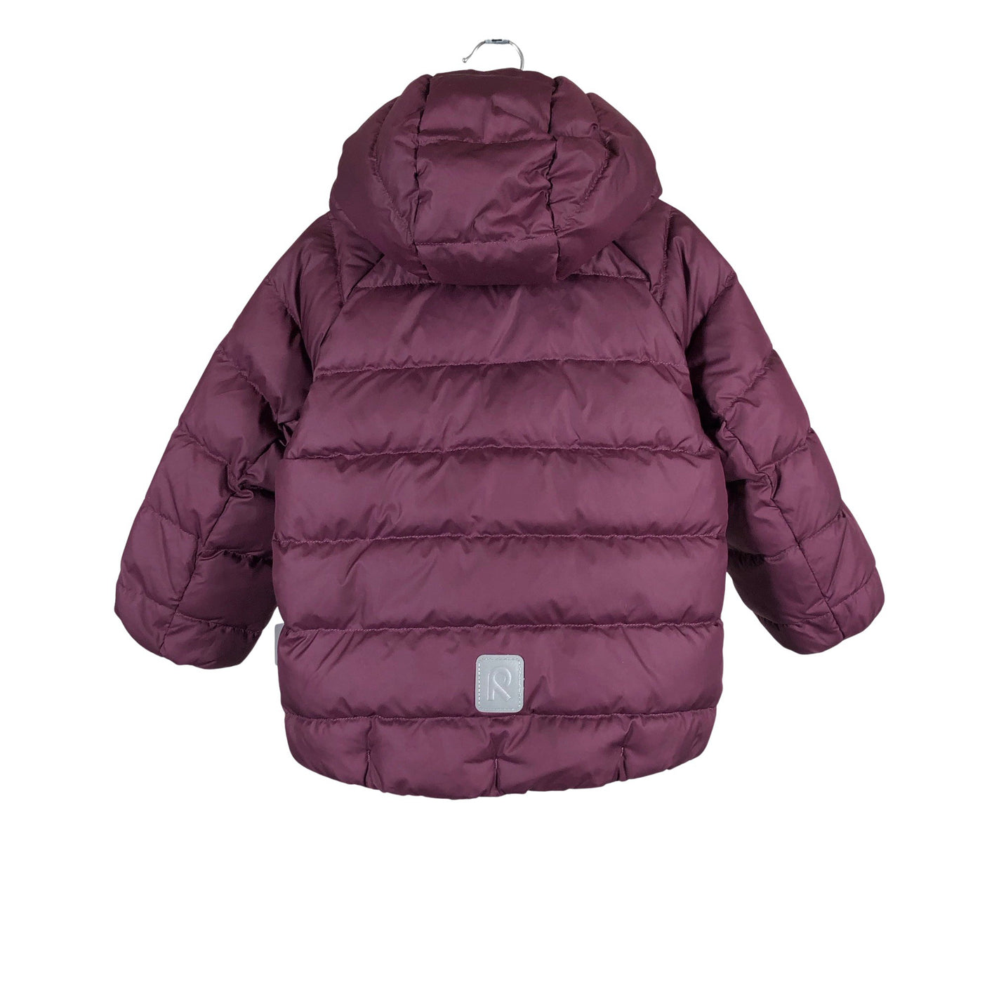 Unisex Reima - Down jacket, size 104 - 110 - Wine red (2)