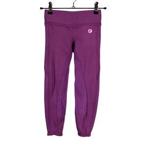 Unisex Horze - Breeches, size 104 - 110 - Violet (1)