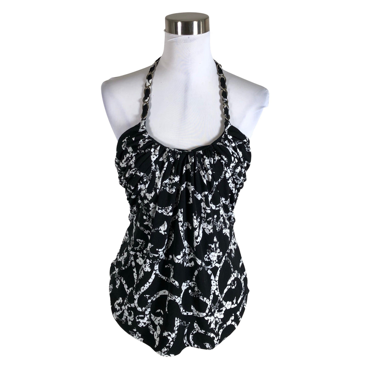 Unisex White House Black Market - Tricot tank top, size 36 - Black (1)