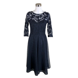 Unisex Esprit - Party dress, size 38 - Blue (1)