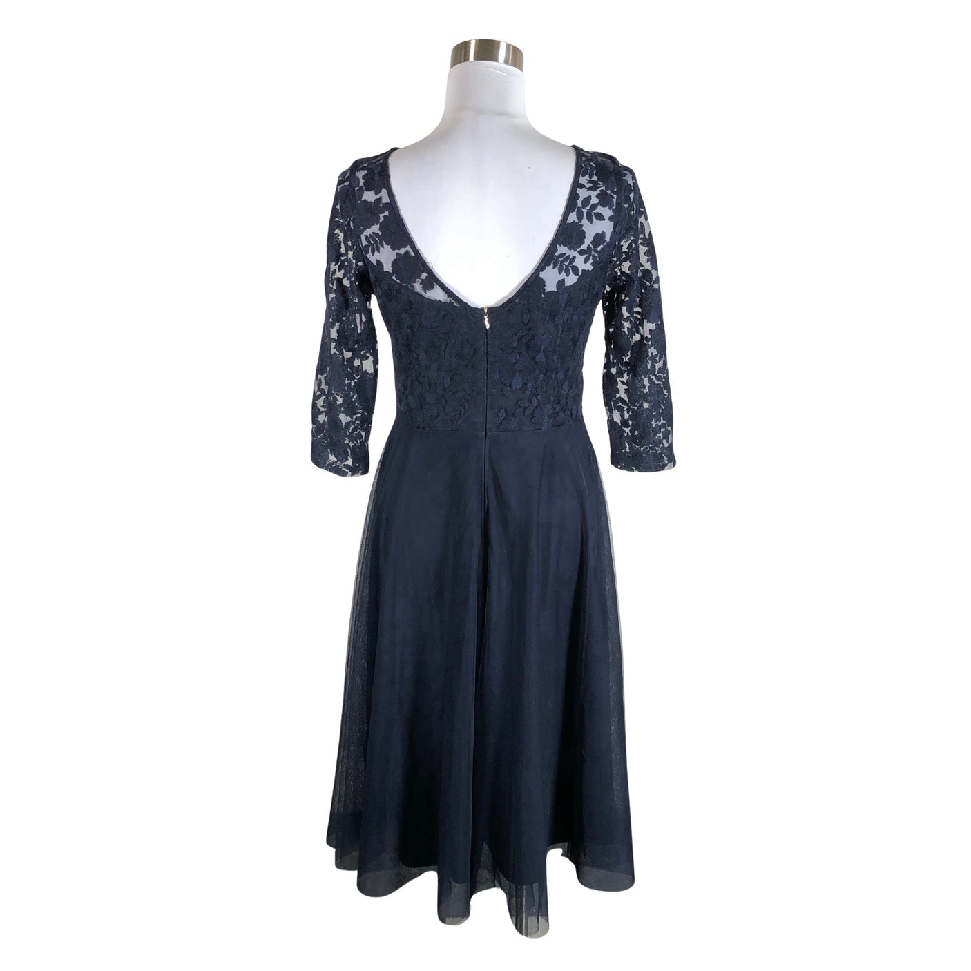 Unisex Esprit - Party dress, size 38 - Blue (2)