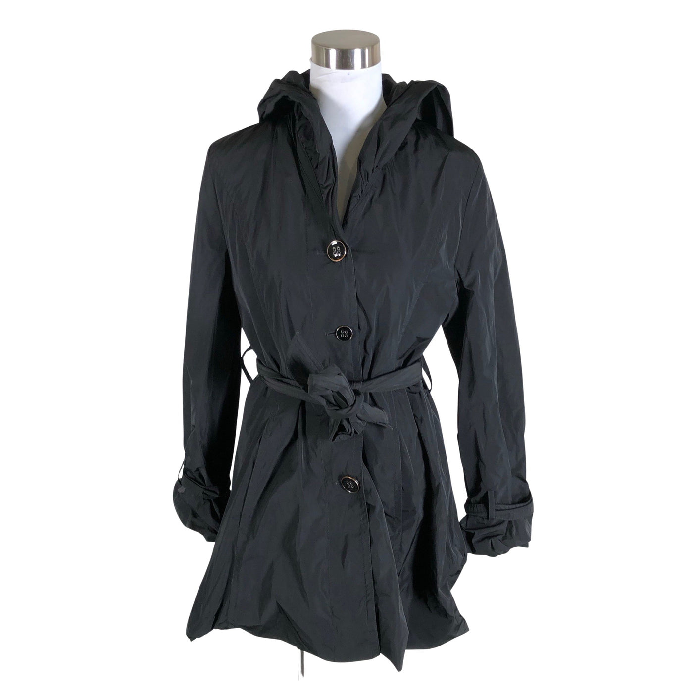 Unisex Etcetera - Trench coat, size 38 - Black (1)