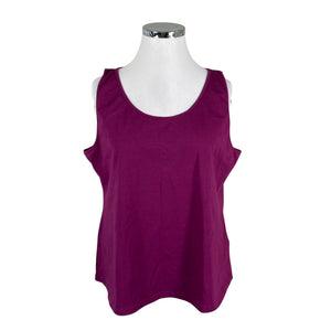 Unisex NOSH - Tricot tank top, size 46 - Violet (1)
