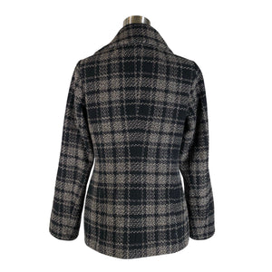 Unisex MasCara - Wool coat, size 38 - Black (2)