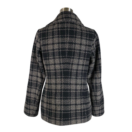 Unisex MasCara - Wool coat, size 38 - Black (2)