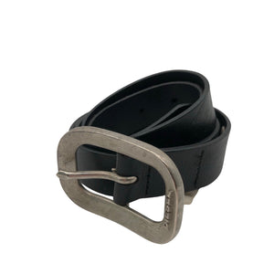 Unisex Diesel - Leather belt, size No size - Black (1)