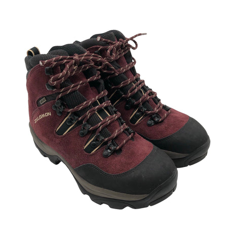 Unisex Salomon - Hiking shoes, size 40 - Wine red (2)