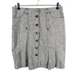 Unisex Micha - Fabric skirt, size 42 - Gray ()