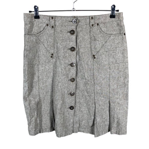 Unisex Micha - Fabric skirt, size 42 - Gray (1)