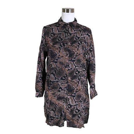 Unisex Capri collection - Schiffon dress, size 38 - Brown ()