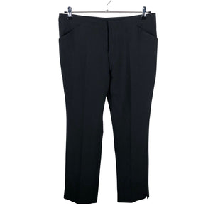 Unisex O by Isabell Kristensen - Straight leg trousers, size 42 - Black (1)