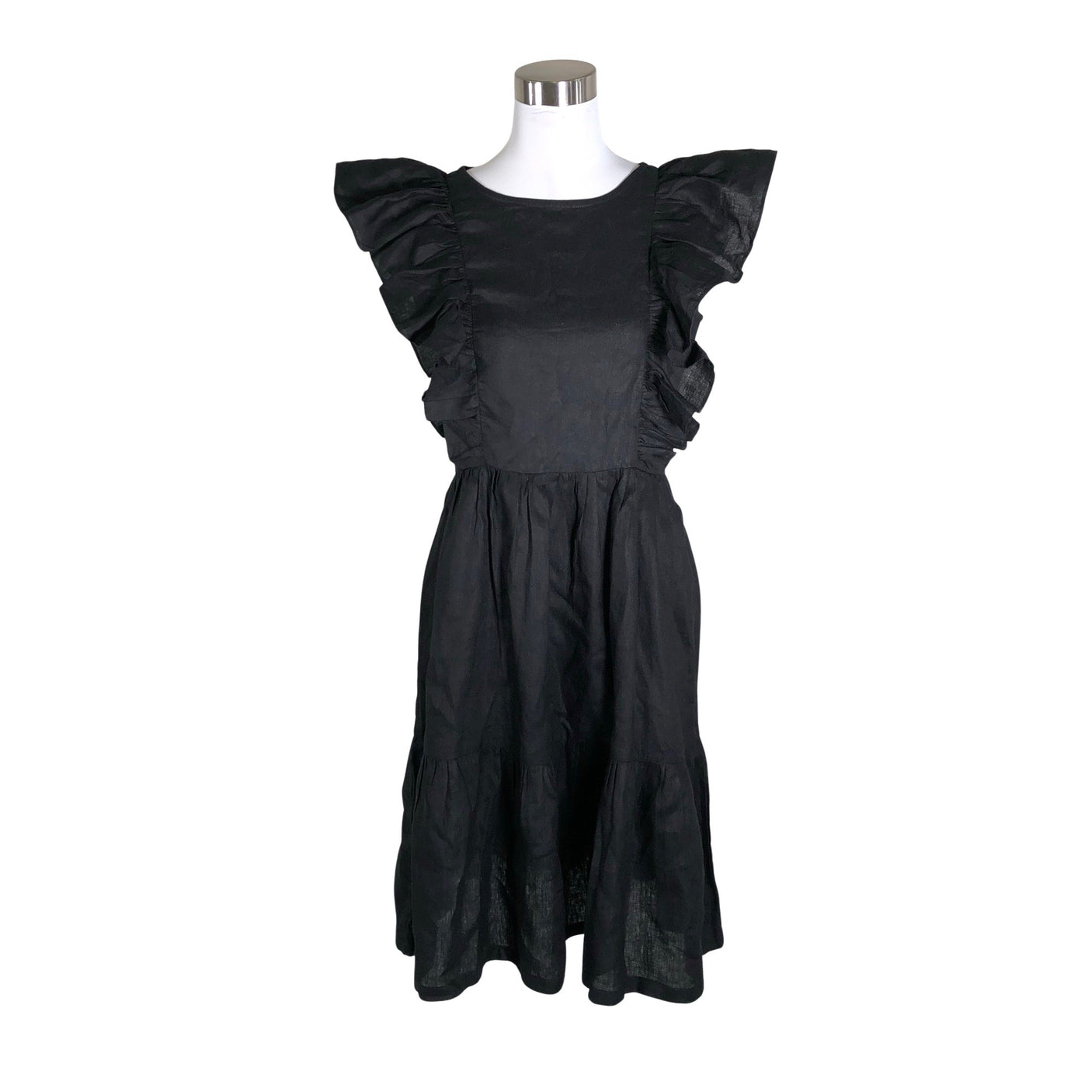 Unisex Linengirls - Dress, size 38 - Black (1)