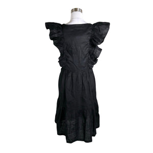 Unisex Linengirls - Dress, size 38 - Black (2)