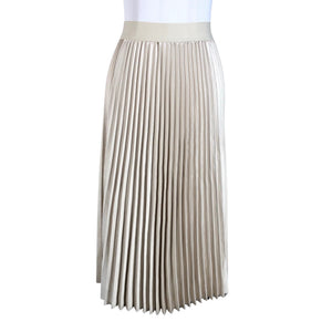 Unisex Minimum - Pleated skirt, size 36 - Beige (1)