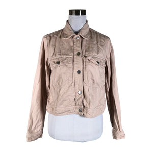 Unisex Selected - Denim jacket, size 38 - Beige (1)