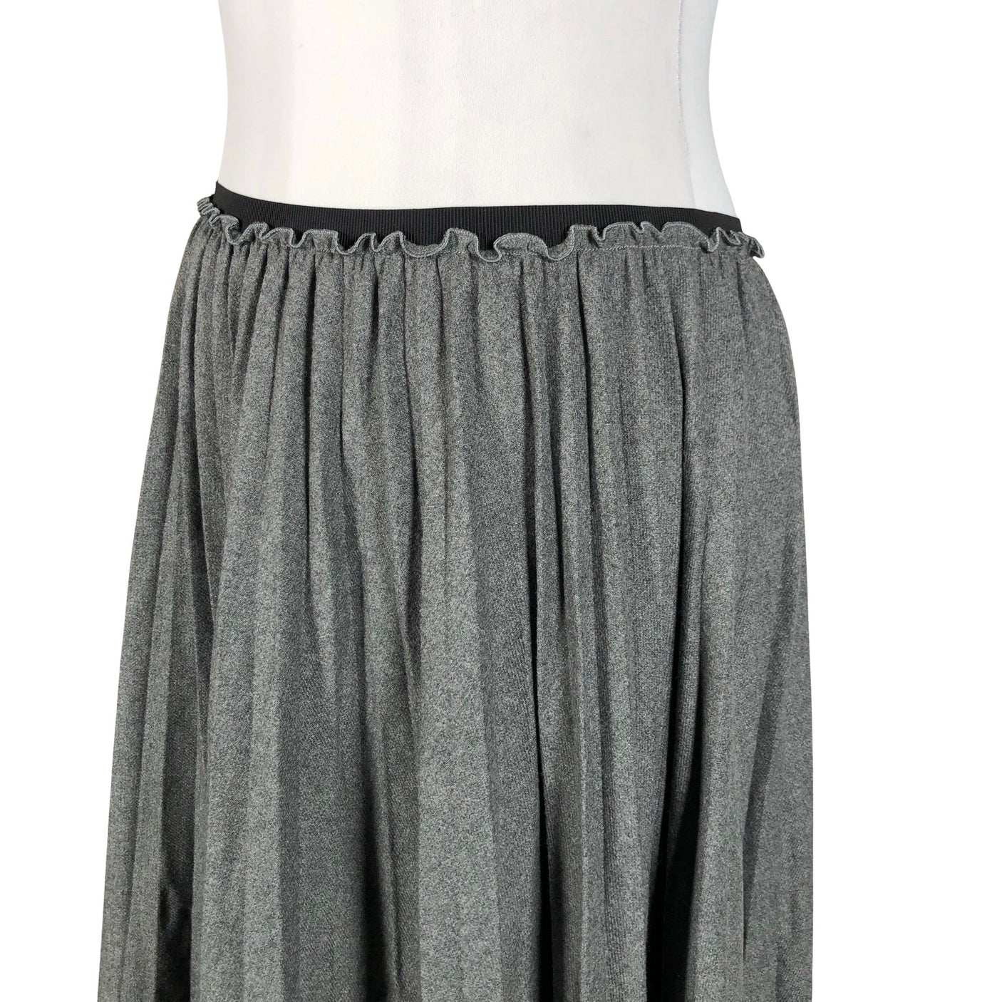 Unisex Red Valentino - Pleated skirt, size 40 - Gray (3)