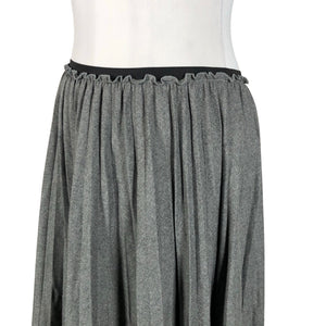 Unisex Red Valentino - Pleated skirt, size 40 - Gray (3)