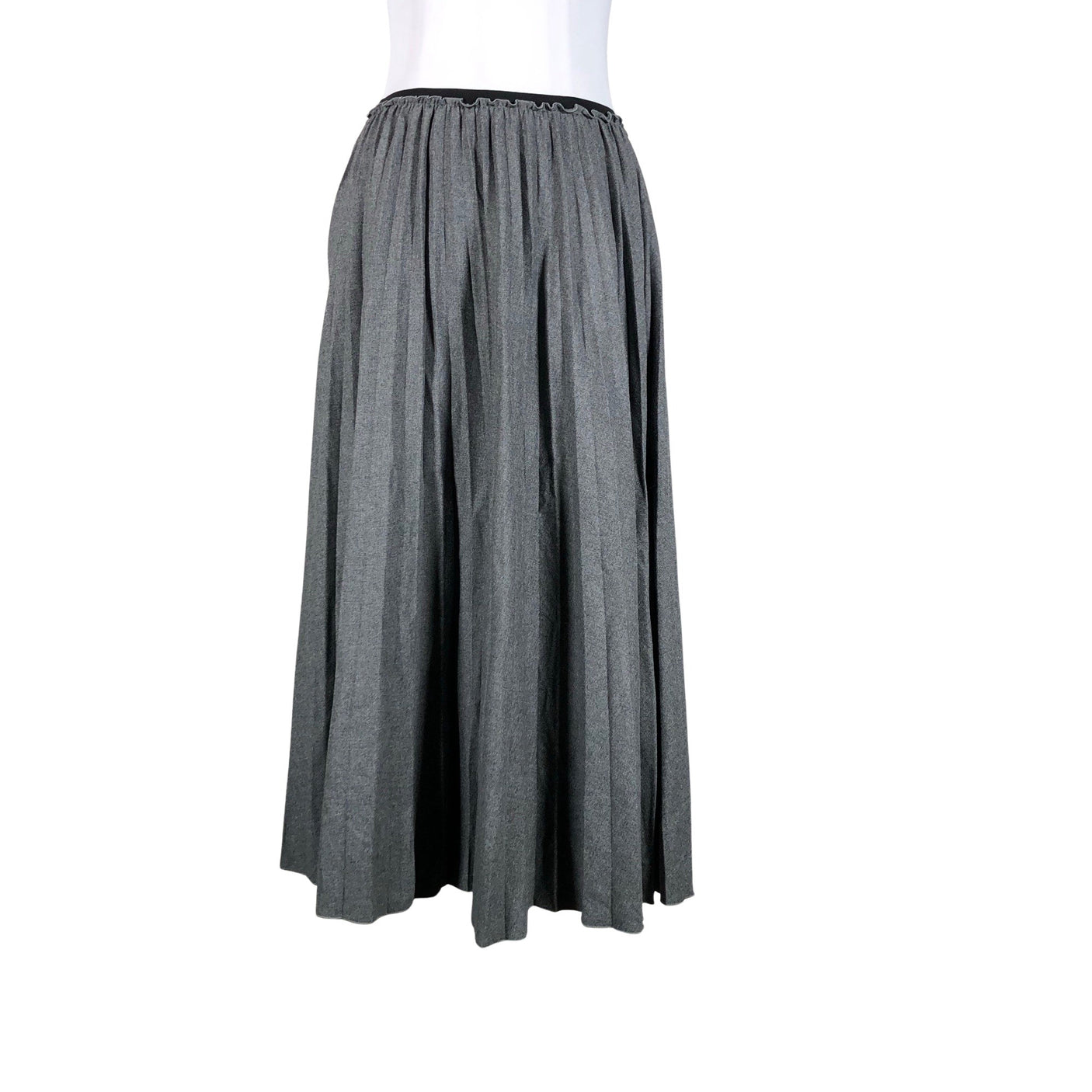 Unisex Red Valentino - Pleated skirt, size 40 - Gray (1)