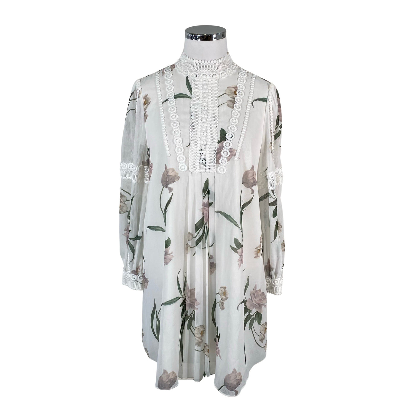 Unisex Ted Baker - Party dress, size 42 - White (1)