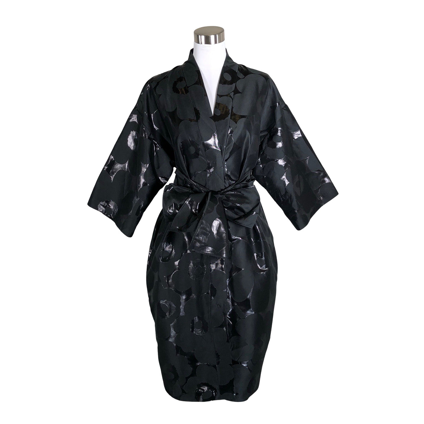 Unisex Marimekko - Short-sleeved blouse, size 38 - Black (1)