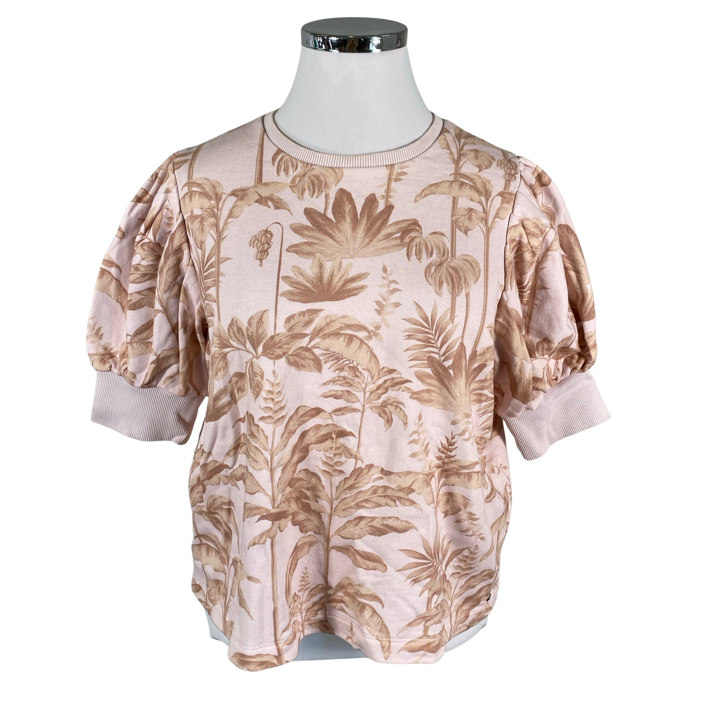 Unisex Ted Baker - Short-sleeved blouse, size 44 - Light pink (1)